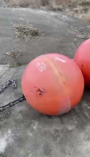水上区域警示塑料浮球