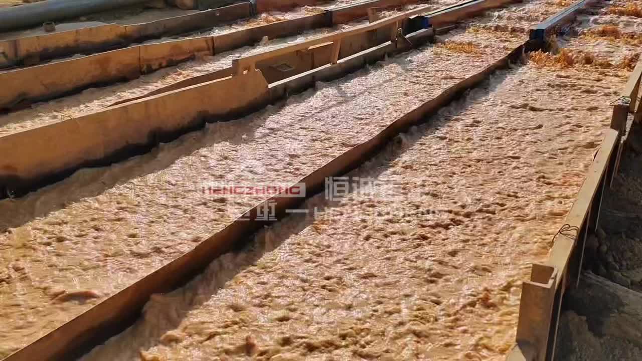 非洲沙金矿生产线实拍案例视频