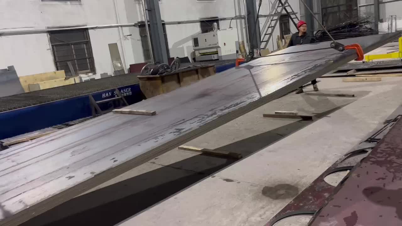 常州齐川铁板钢板切割加工Q253预埋铁板货车底板耐磨钢板Q355折弯冲孔零切