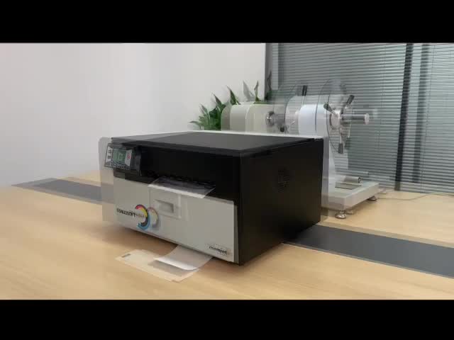 彩色标签打印机 A4宽幅工业级数码喷墨不干胶防水卷筒打印机 泛越