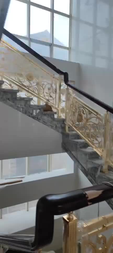 铝板艺术雕刻楼梯护栏装饰别墅 使其更豪华大气