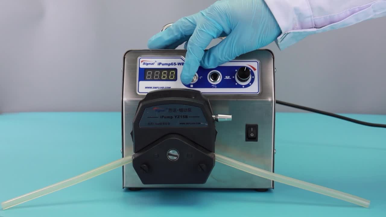 思诺6S-WB调速无刷蠕动泵实验室应用  生物分析  制药设备