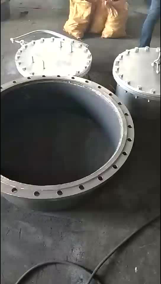 汇鹏生产 碳钢 DN500 常压 不锈钢 人孔 配件密封圈增强圈 图纸加工