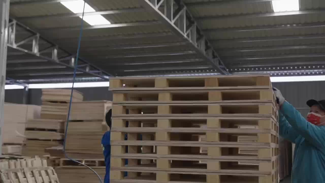 公司工厂视频 托盘 木箱 包装