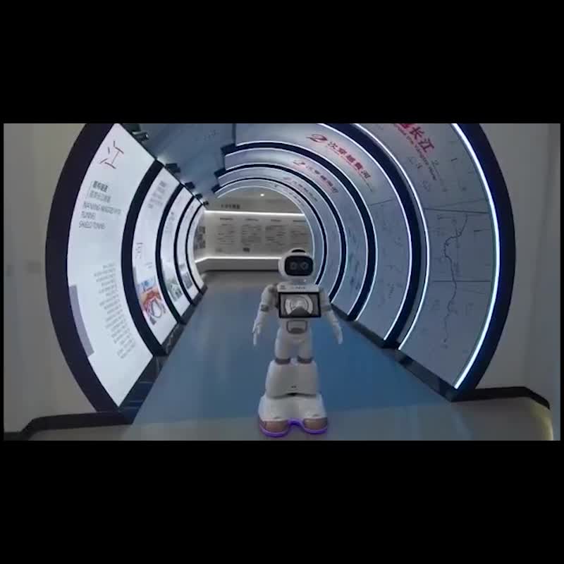 智能迎宾机器人导览讲解展厅宣传接待持久续航前台大厅导航小达