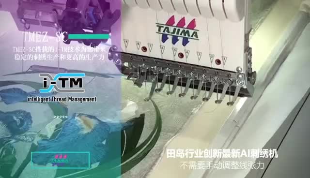 田岛TMEZ-SC单头刺绣机（带i-TM）