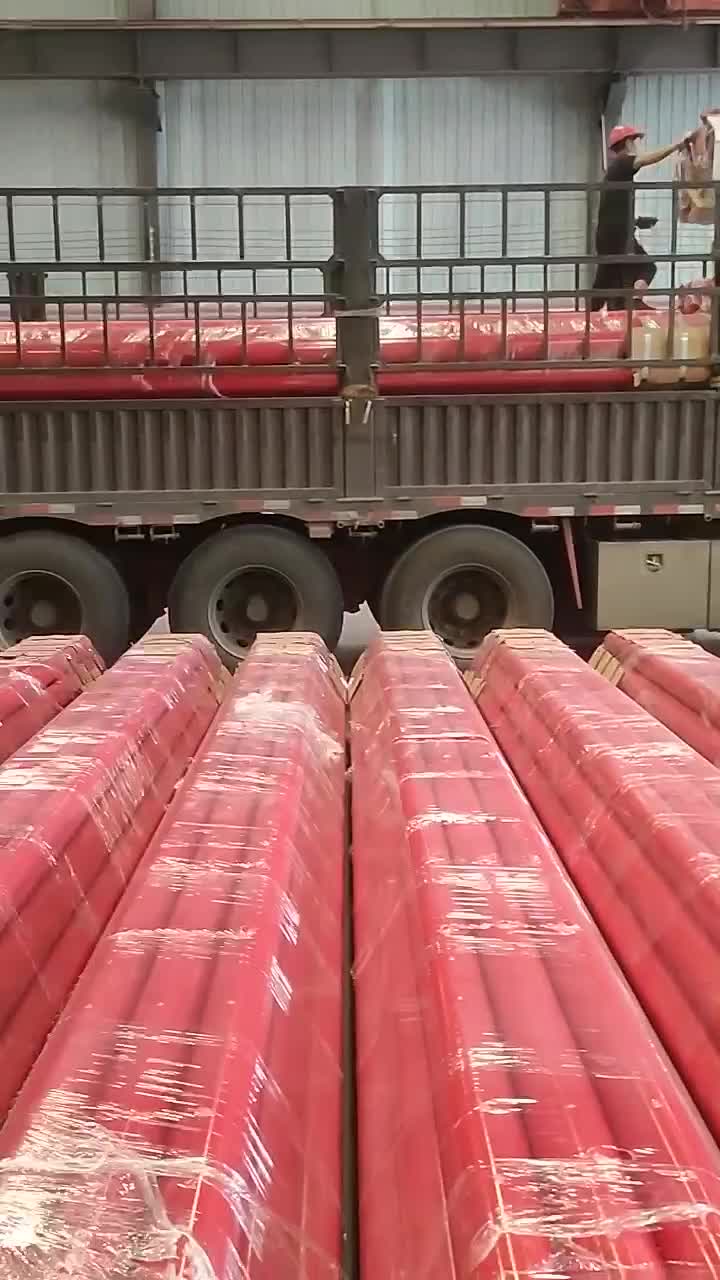 重庆消防给水涂塑钢管厂家直发-中烁管业给水用内外涂塑复合钢管